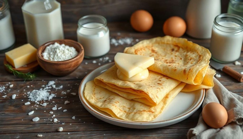 Crêpes gourmandes au camembert : recette facile et savoureuse