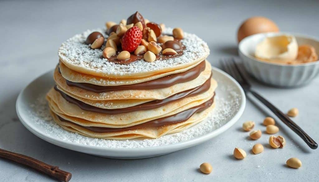 Gâteau de crêpes du lendemain : recette facile et délicieuse