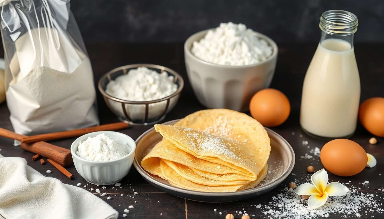 Délicieuses petites crêpes vanillées : la recette facile