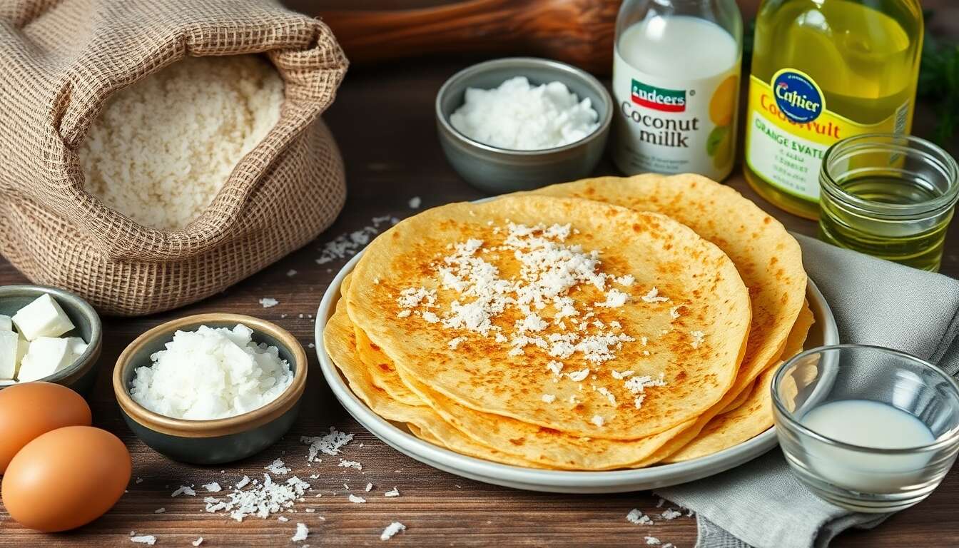 Crêpes à la noix de coco : une recette gourmande et exotique