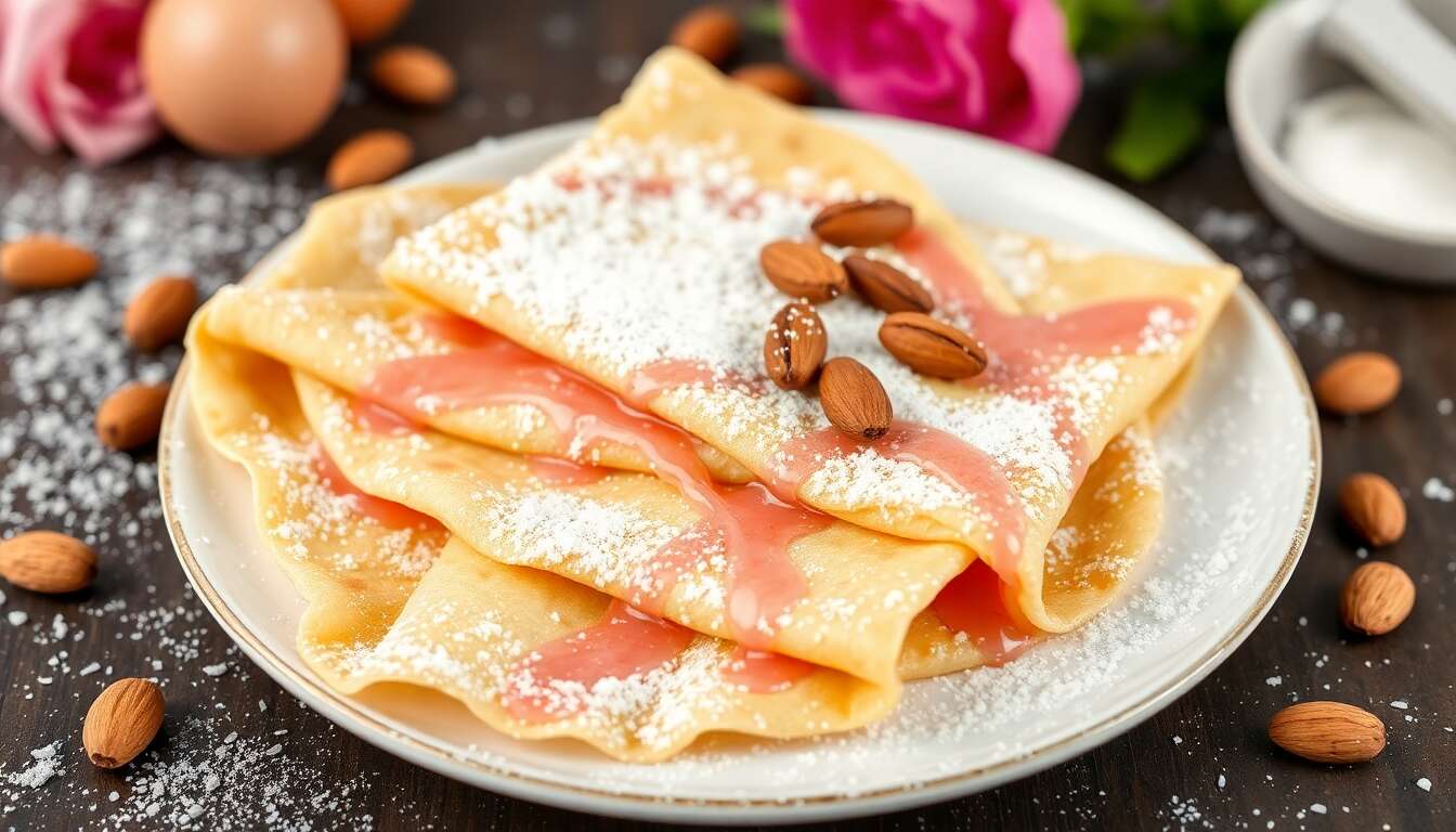 Crêpes roses : une recette originale et savoureuse