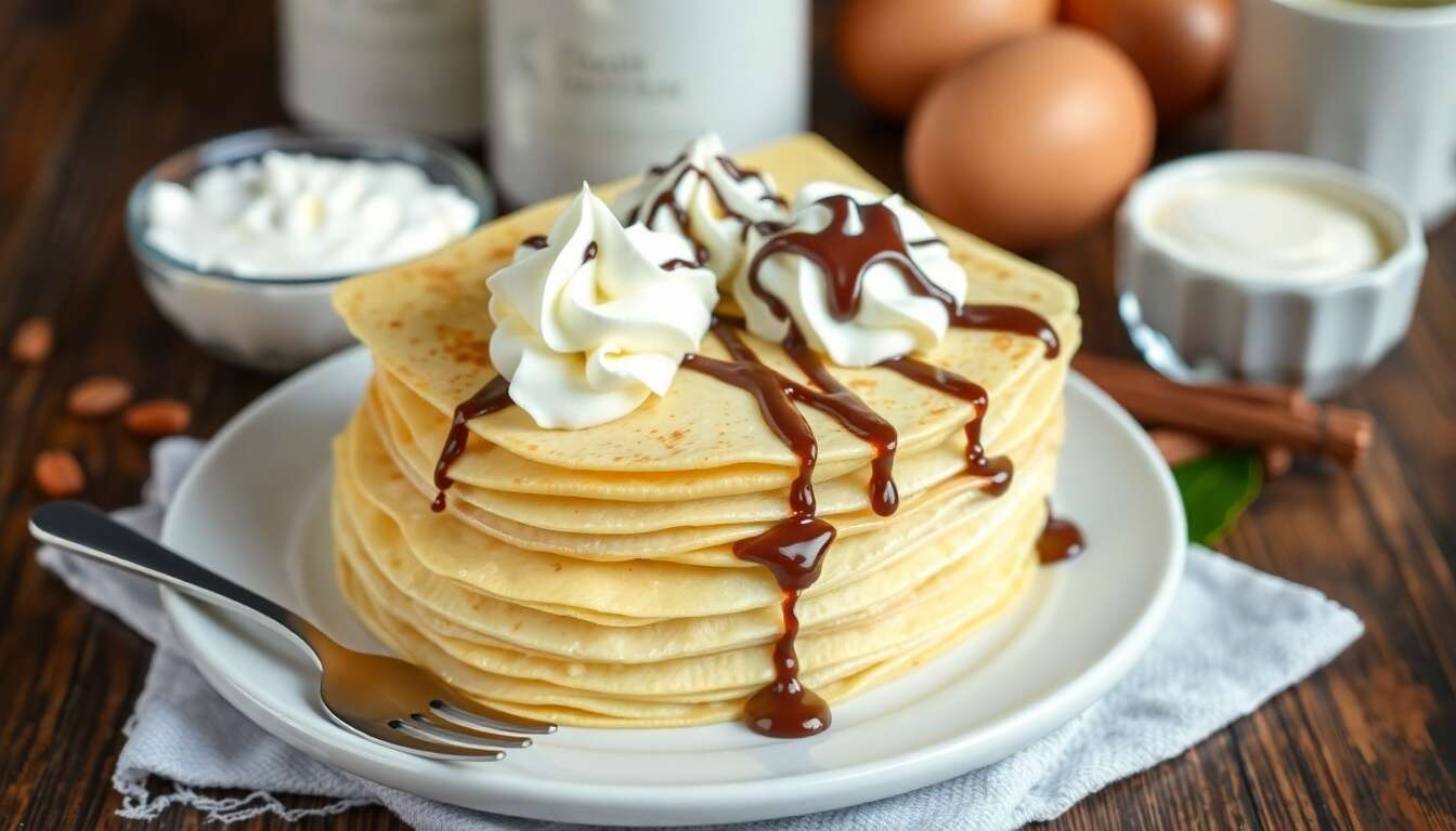 Délicieuse timbale de crêpes : recette facile et rapide
