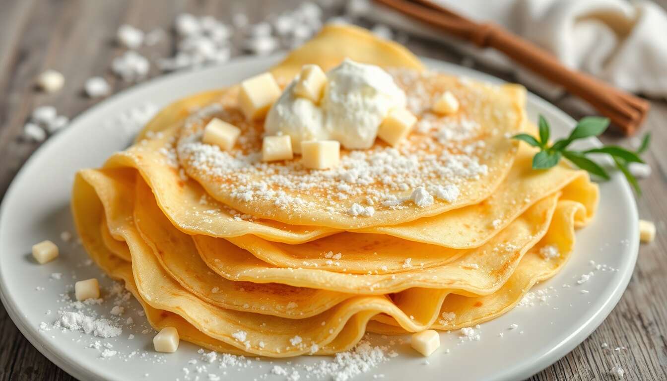 Recette de crêpes aux deux beurres : délice gourmand