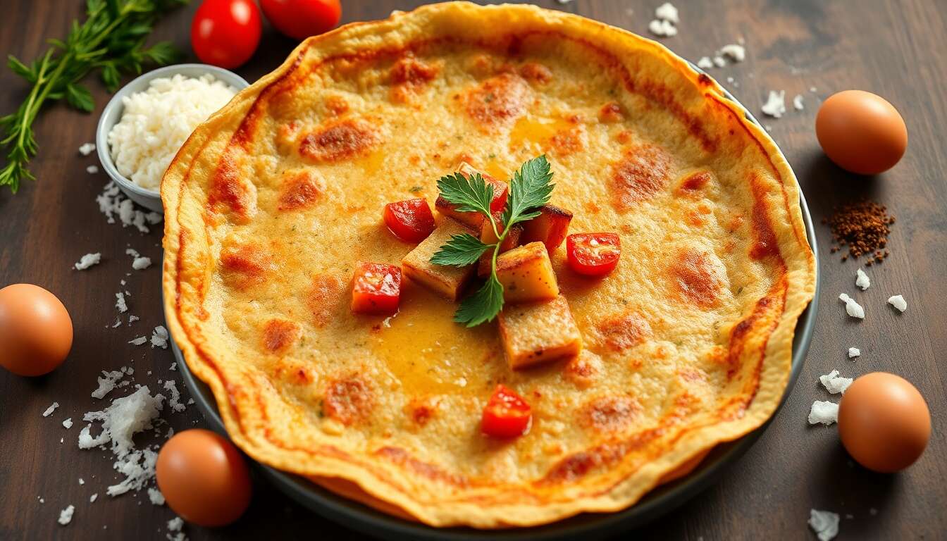 Recette de crêpes salées savoureuses