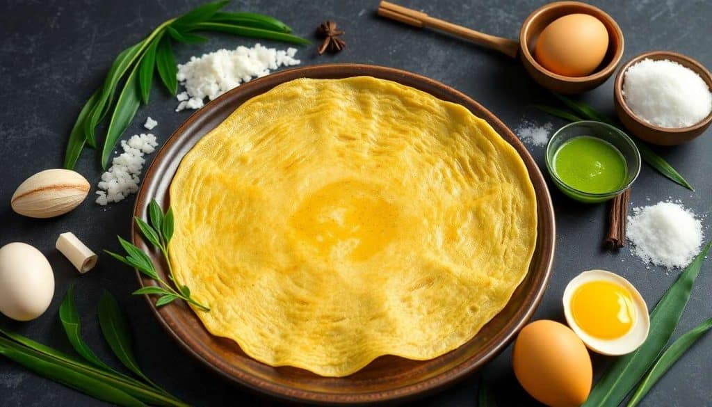 Recette de crêpes balinaises Dadar Gulung : délice exotique