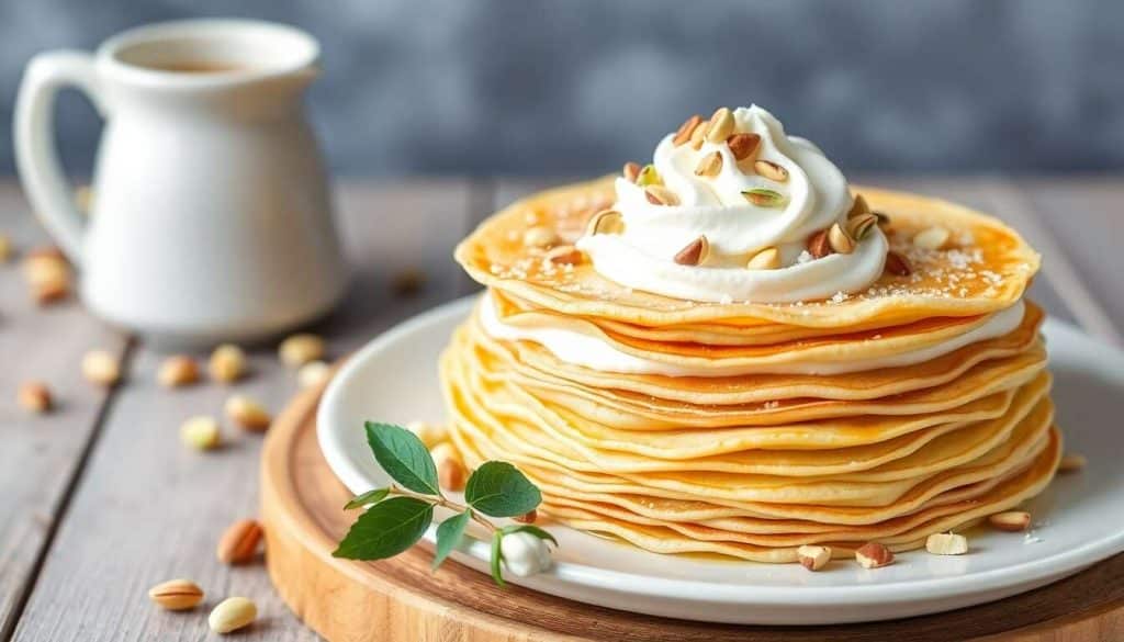 Mille-feuilles de crêpes printanier maison : recette facile et savoureuse