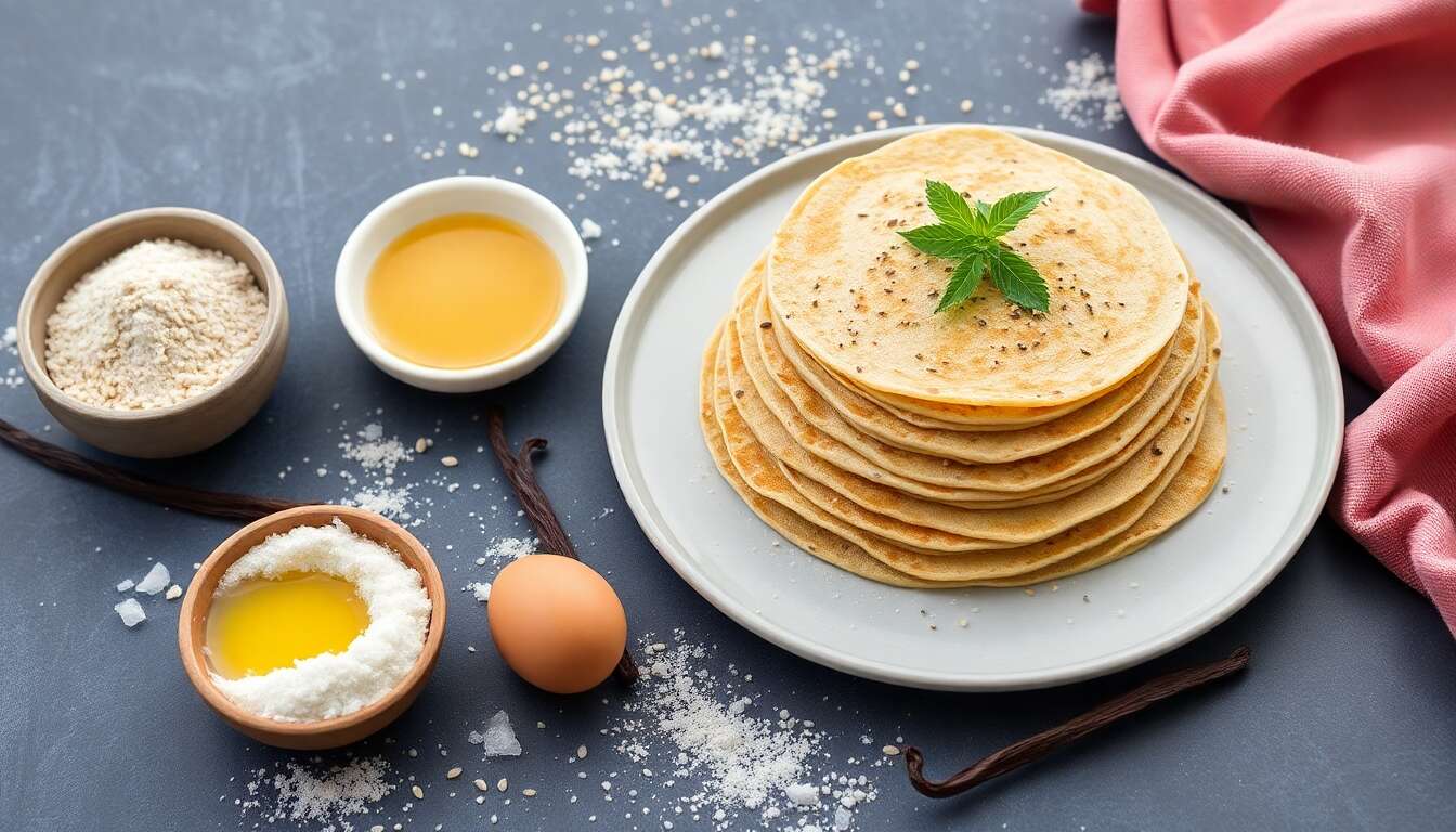 Crêpes de sésame à la créole : une recette exotique et savoureuse