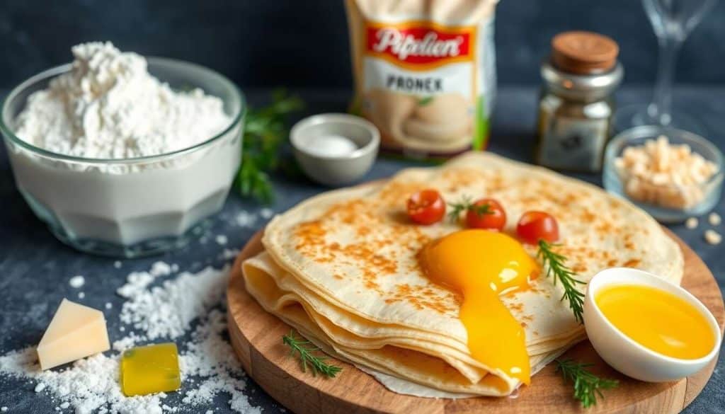 Crêpes surprises au jambon blanc : recette facile et savoureuse