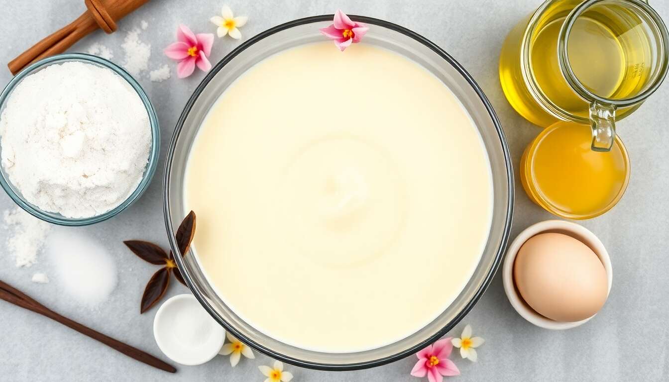 Recette facile de pâte à crêpes ordinaire