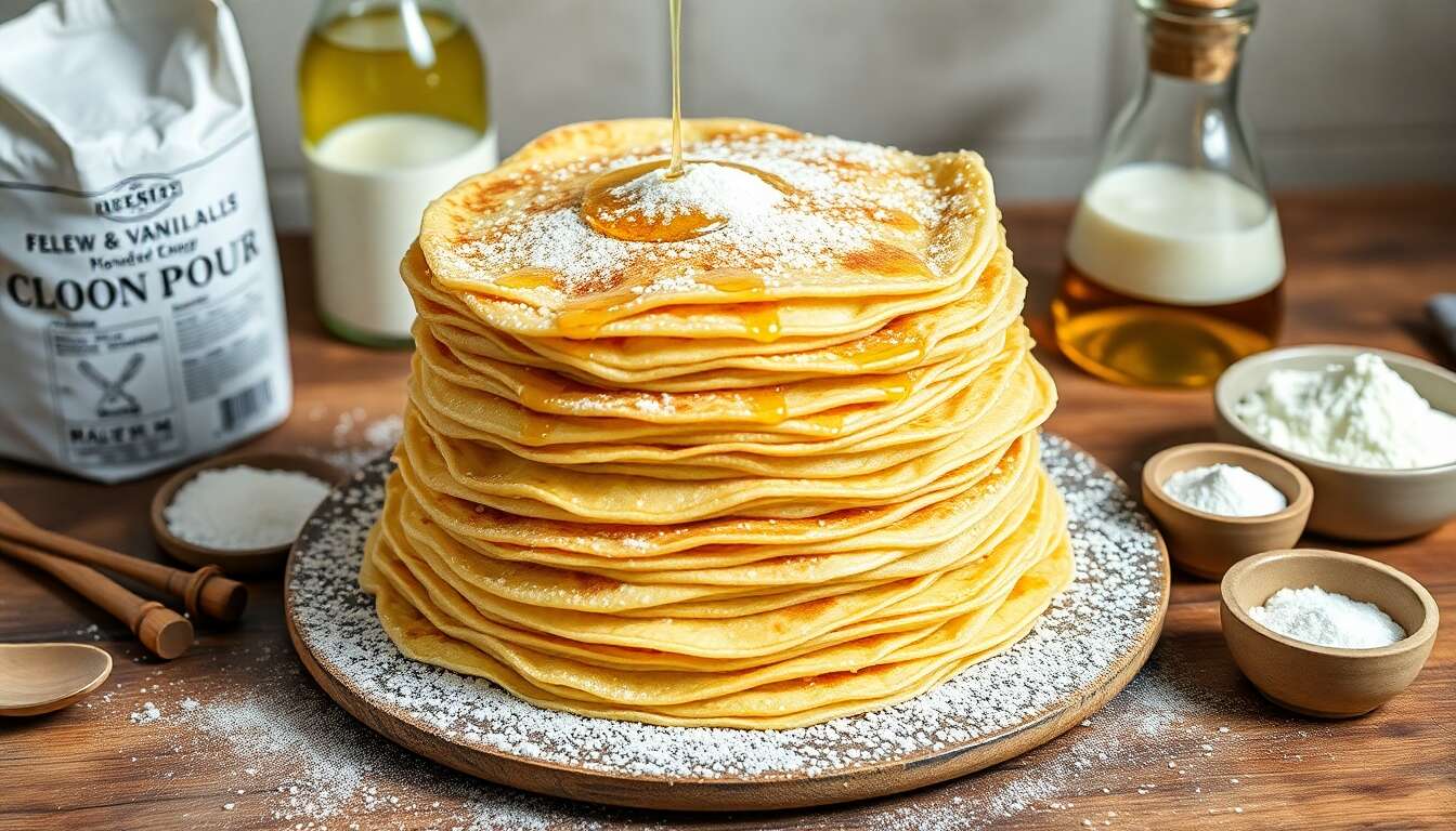 Crêpes pour 8 personnes : recette facile et rapide