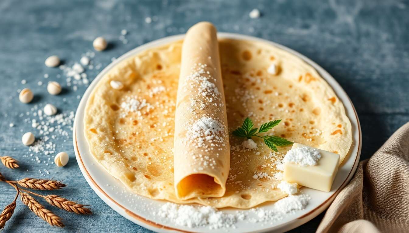 Recette facile de crêpes de froment