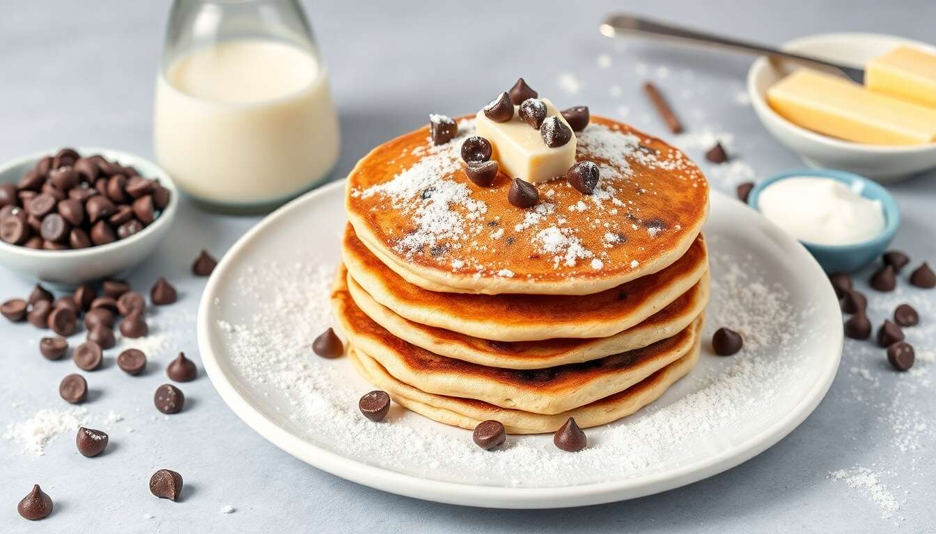 Crêpes aux pépites de chocolat : la recette gourmande