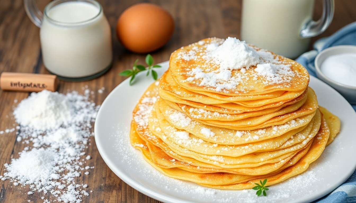 Recette de crêpes très facile