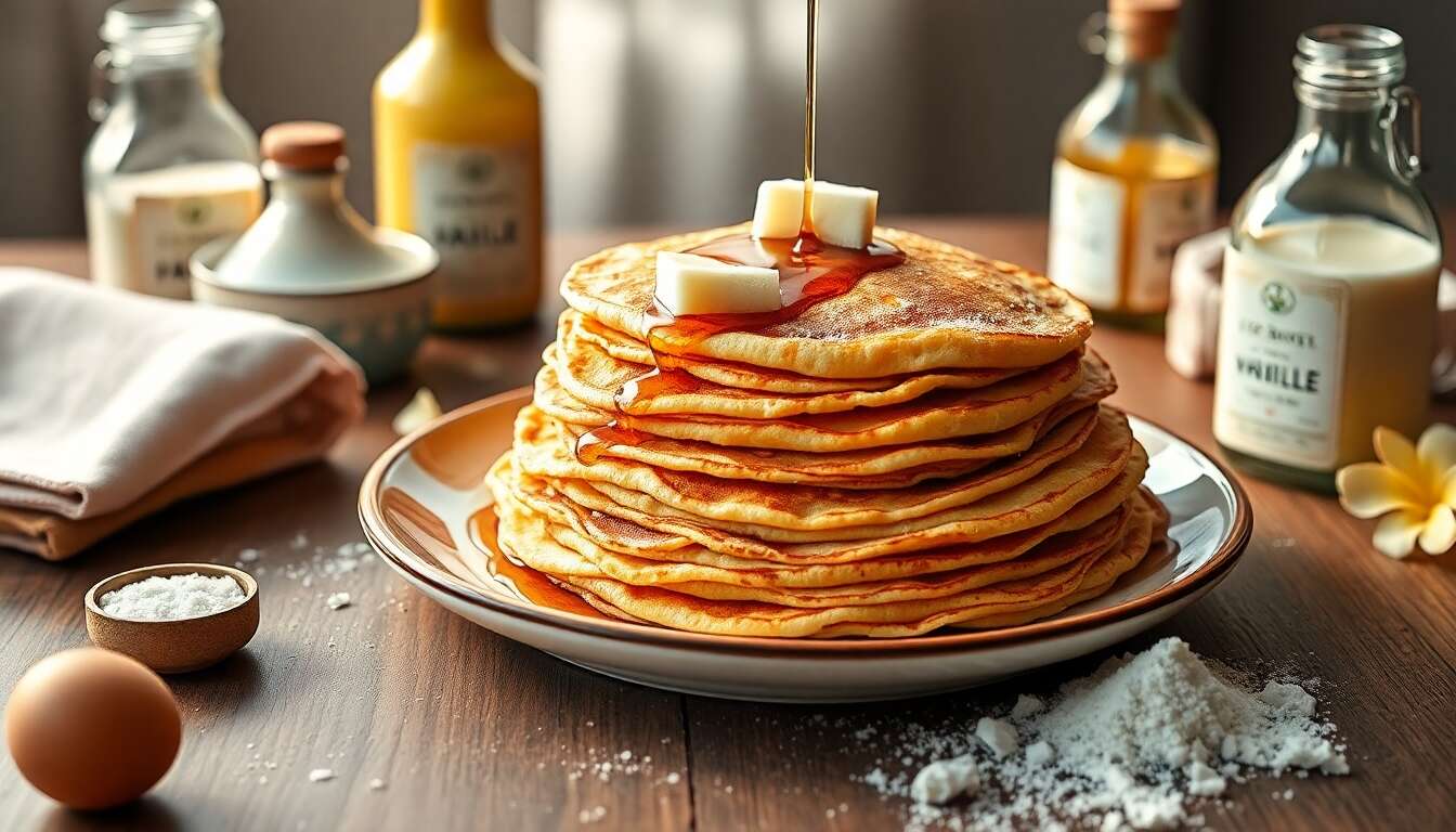 Crêpes à la vanille : recette facile et gourmande
