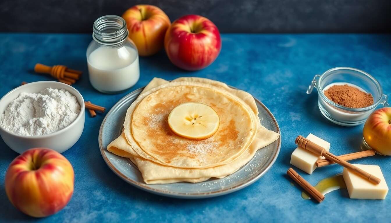 Aumônières de crêpes aux pommes : une recette gourmande