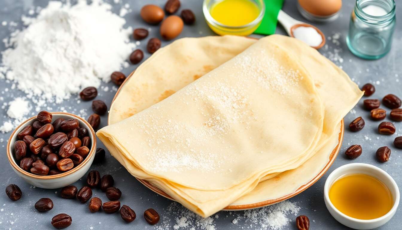 Crêpes maison aux raisins secs : recette facile et savoureuse