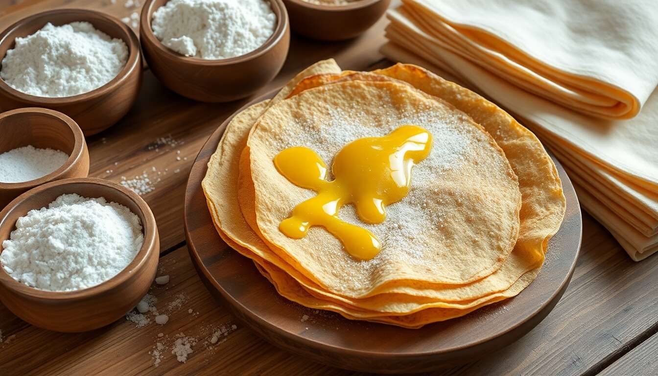 Crêpes à la farine de patate douce : recette gourmande et originale