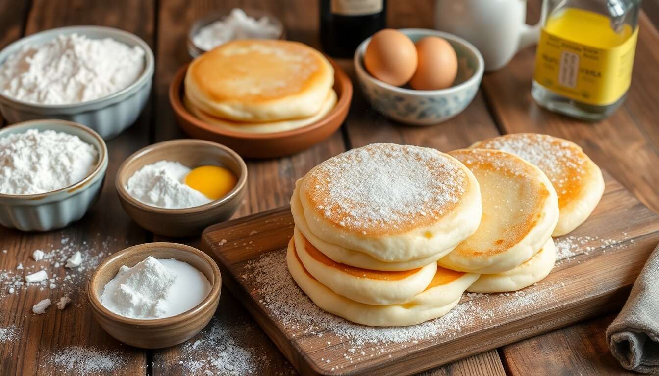 Crêpes soufflées légères : recette facile et moelleuse