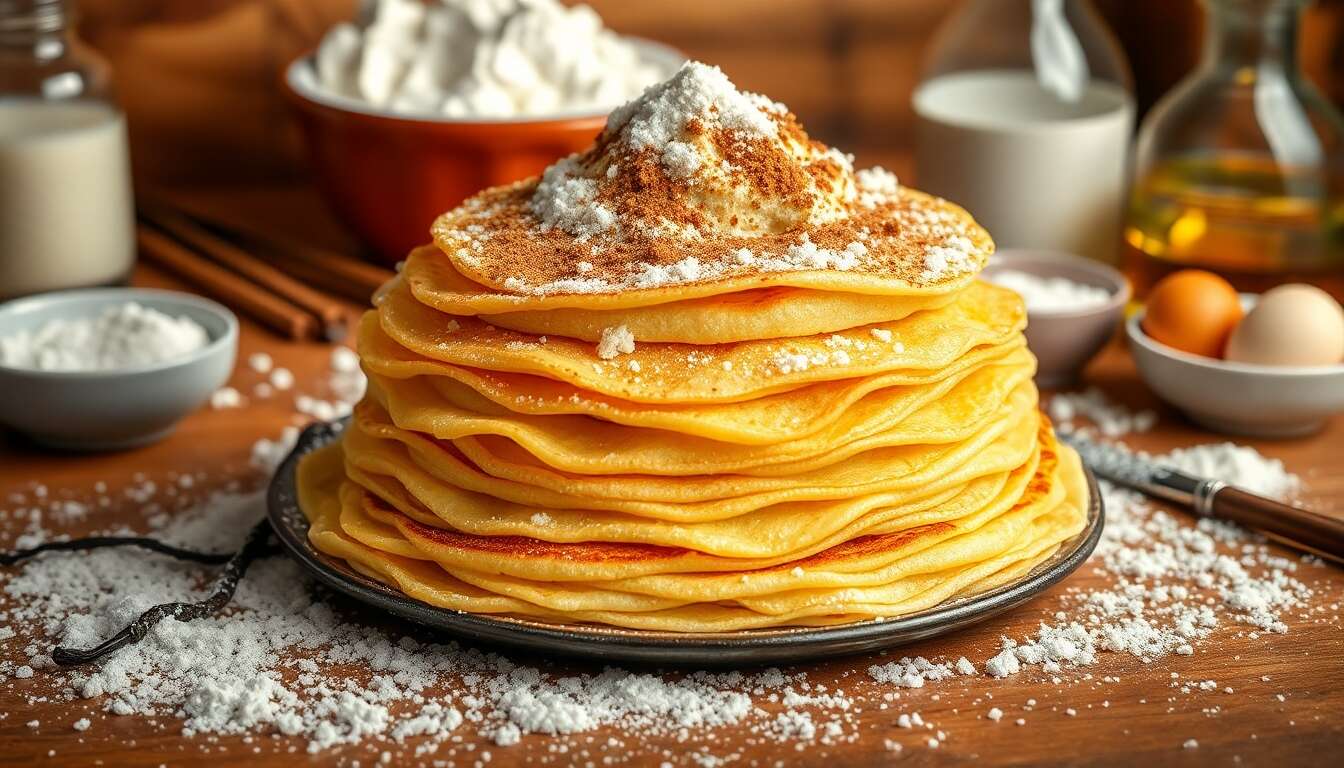 Crêpes aux Deux Sucres : une Recette Gourmande