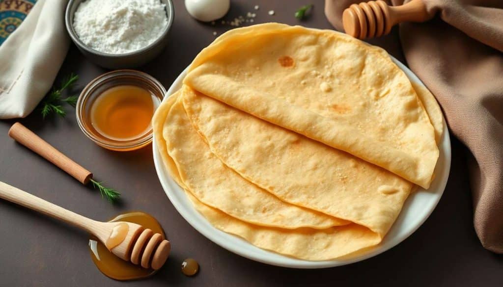 Crêpes feuilletées marocaines au miel : la recette incontournable