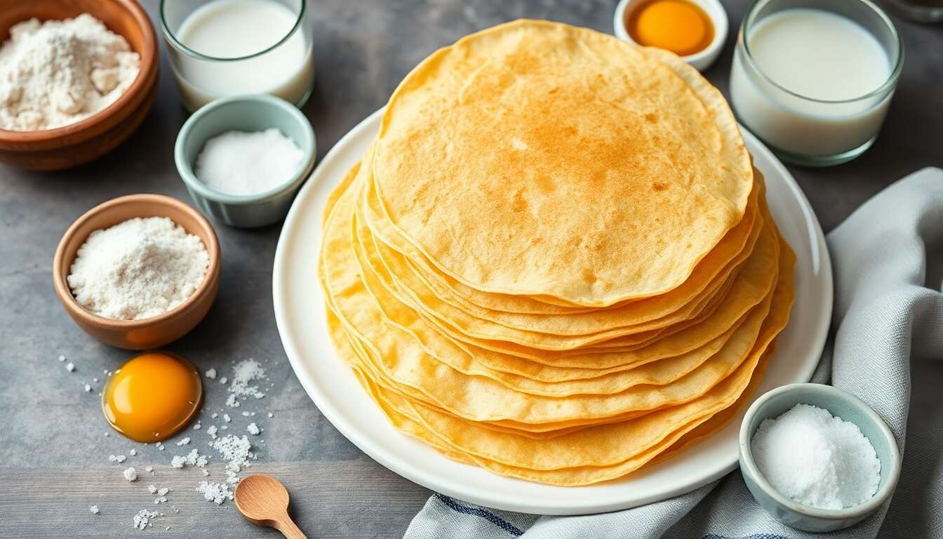 Crêpes sans gluten et sans lactose : recette facile et savoureuse