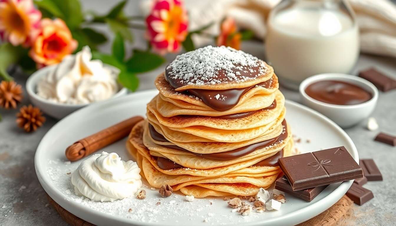 Lingot de crêpes en ganache : recette gourmande