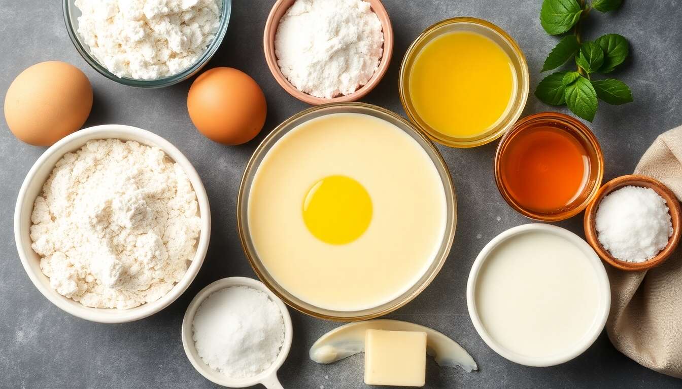 Recette facile de pâte à crêpes sucrée