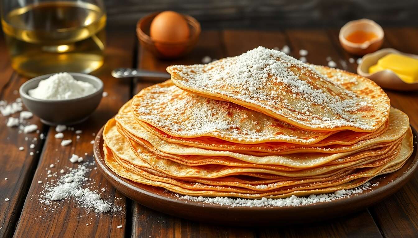Crêpes au vin blanc : recette savoureuse et originale
