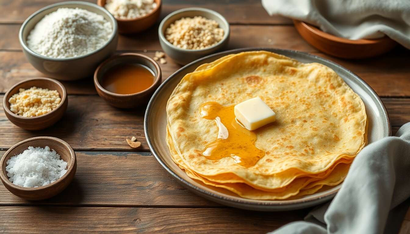 Crêpes marocaines au miel de ma grand-mère : recette authentique