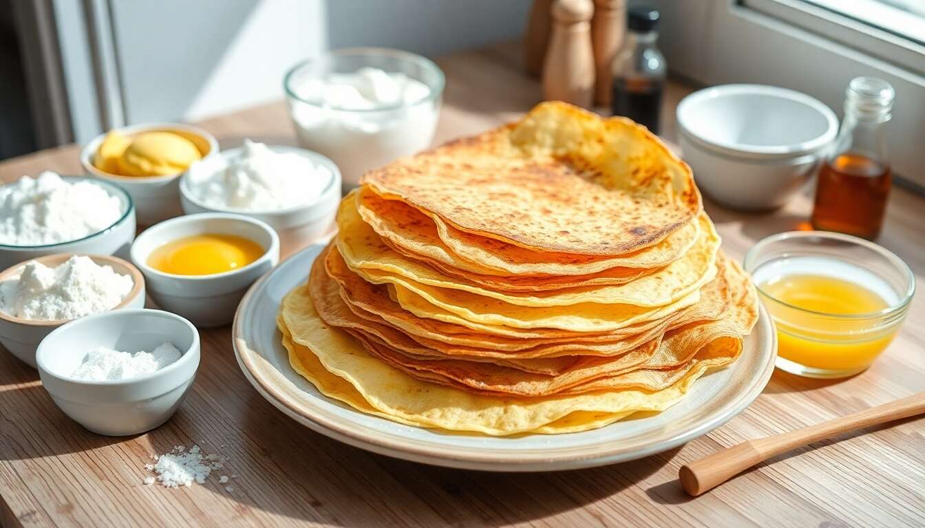 Crêpes légères et savoureuses : la recette parfaite