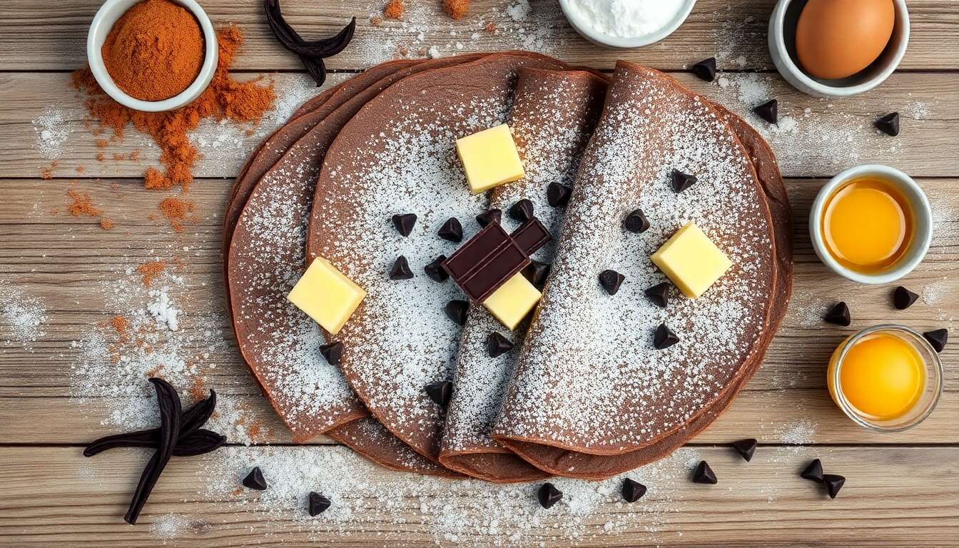 Délicieuses crêpes au chocolat : la recette parfaite