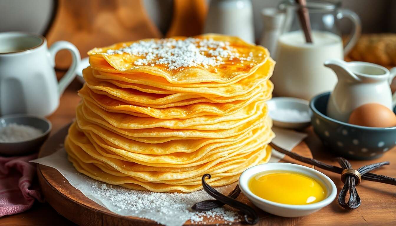 Crêpes Faciles et Rapides : recette Express