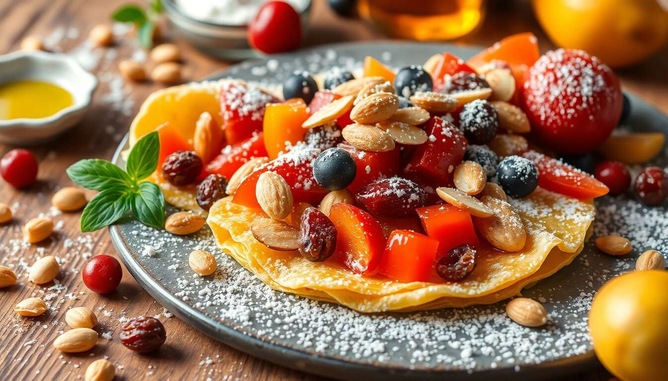 Crêpes Tutti Frutti à l'italienne : recette gourmande