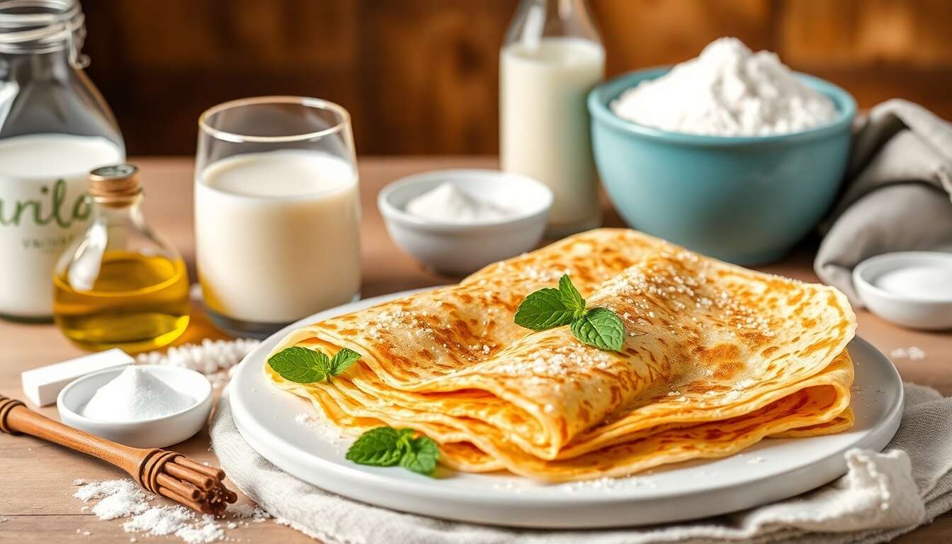 Crêpe Vegan : sans Œuf et Sans Produit Laitier