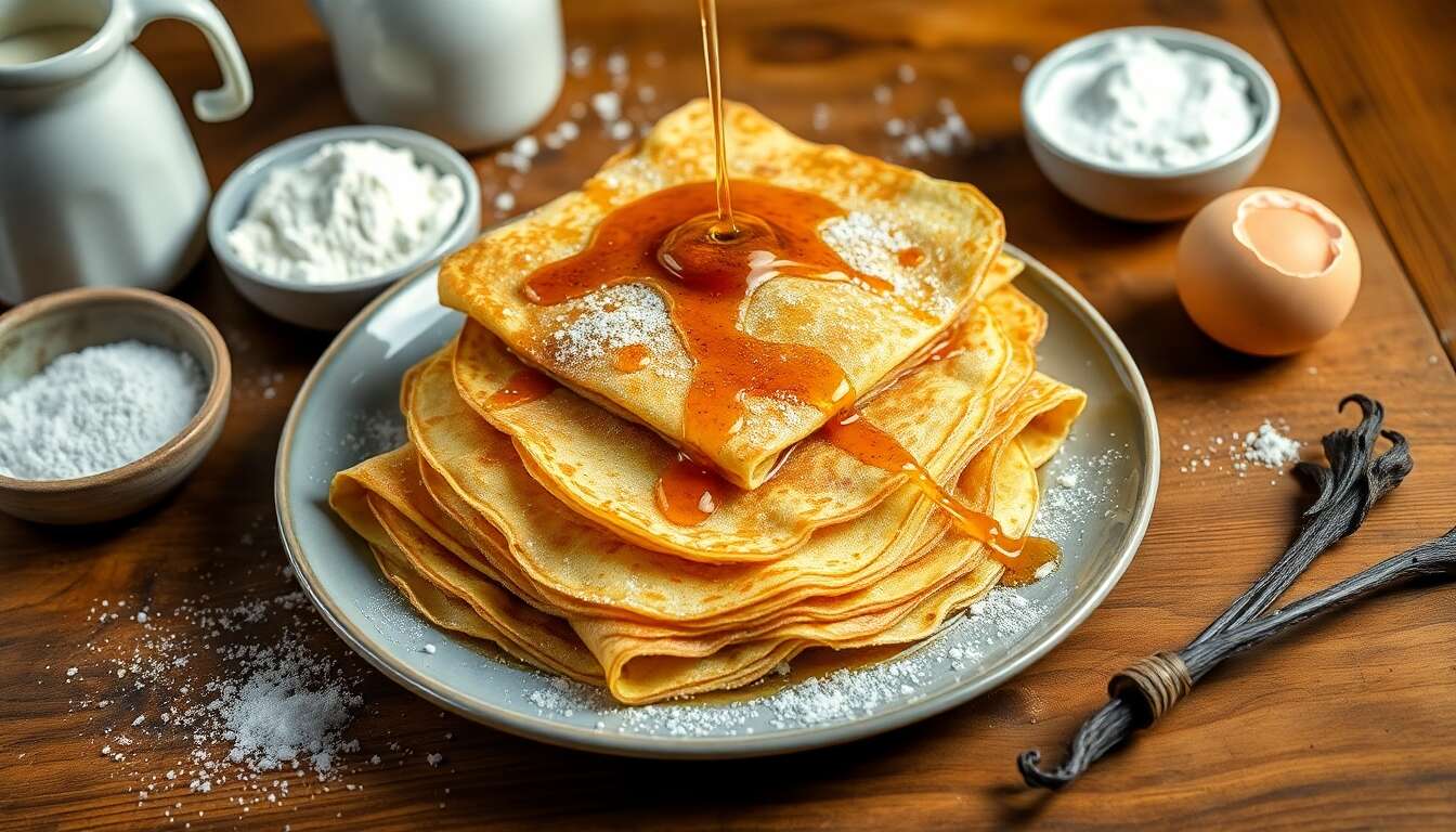 Crêpes minute ultra rapides : recette express et délicieuse