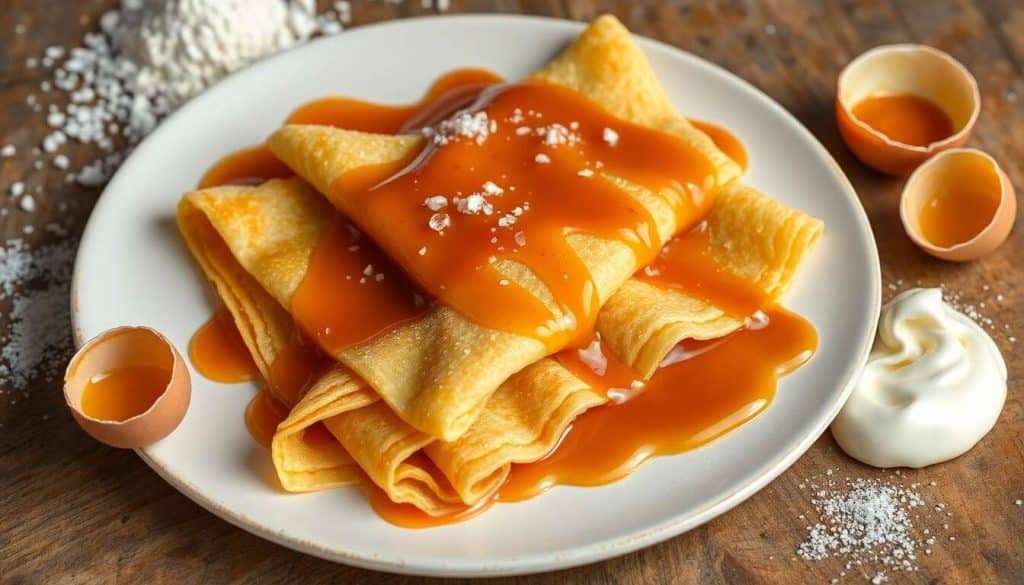 Crêpes bretonnes au caramel beurre salé : la recette authentique