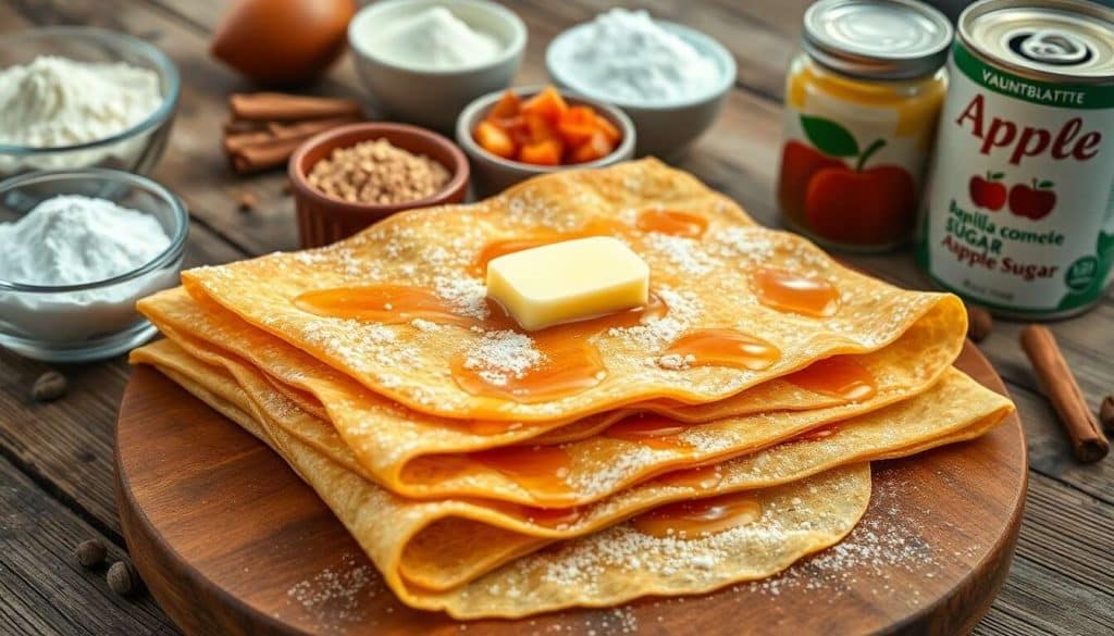 Crêpes aux pommes : recette gourmande et simple