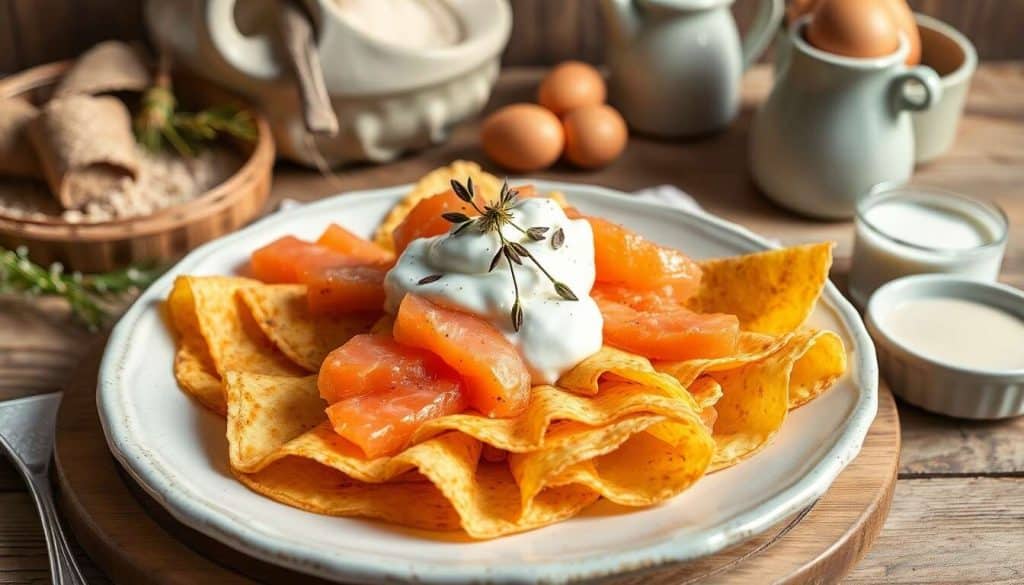 Crêpes salées au saumon : recette savoureuse et facile