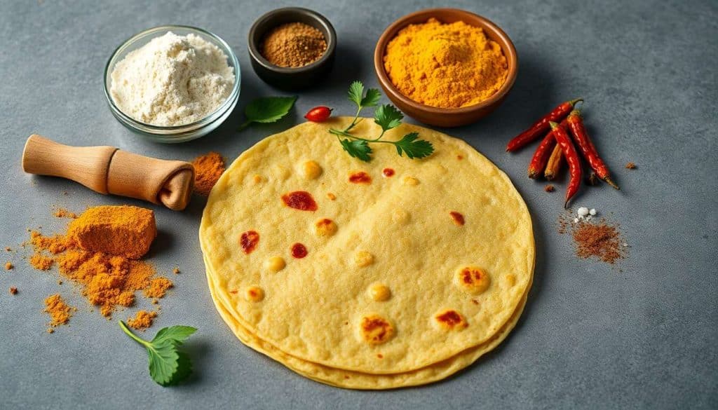 Crêpes indiennes à la farine de pois chiches : recette savoureuse