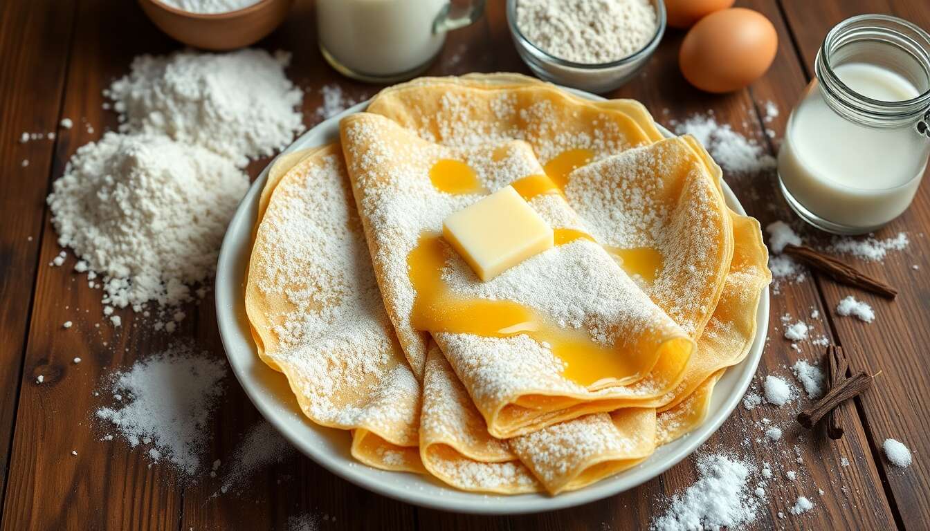 Recette de crêpes sucrées au rhum : un délice gourmand
