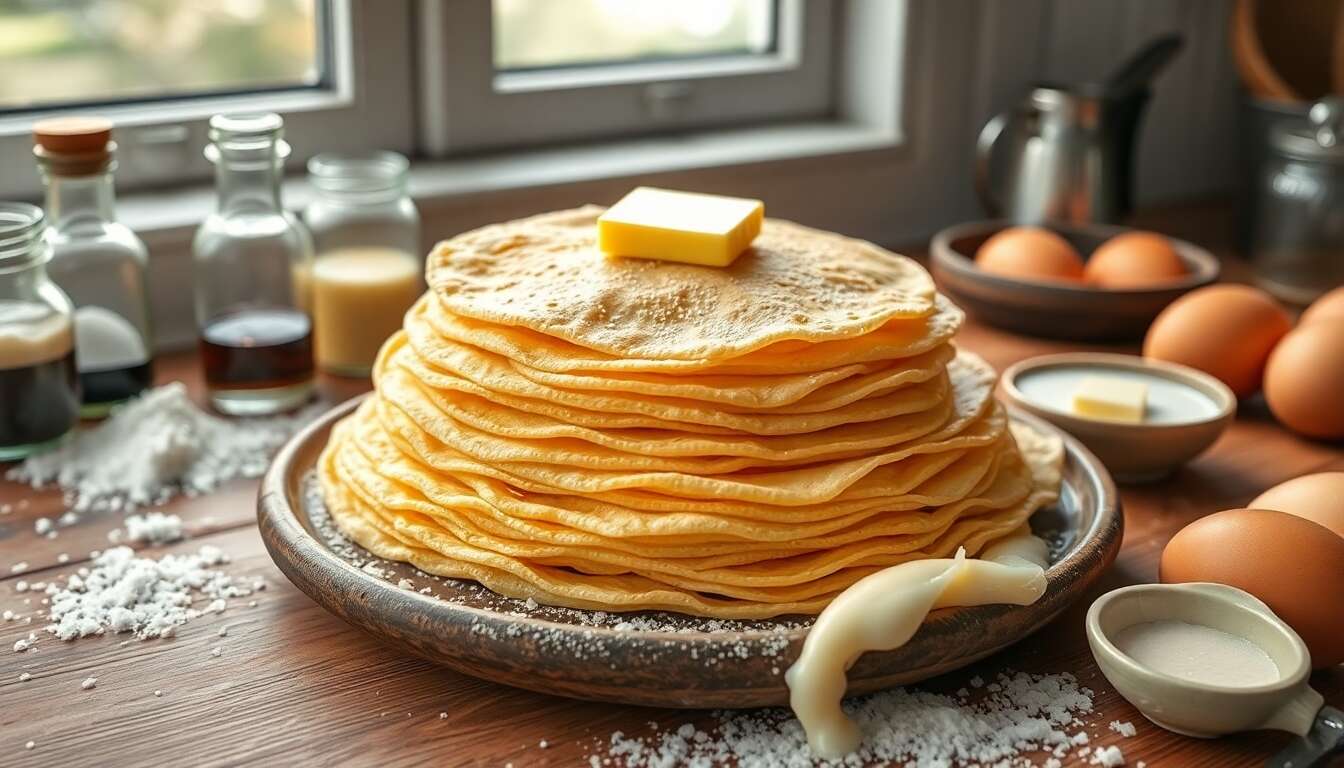 Recette de Crêpes Magiques Moelleuses et Faciles