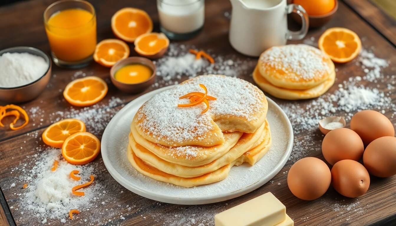 Crêpes soufflées à l'orange : une recette gourmande et facile
