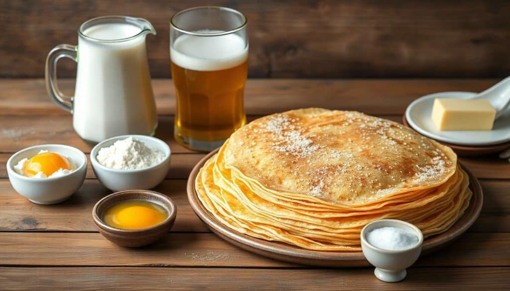 Recette authentique des crêpes à la bière de ma grand-mère