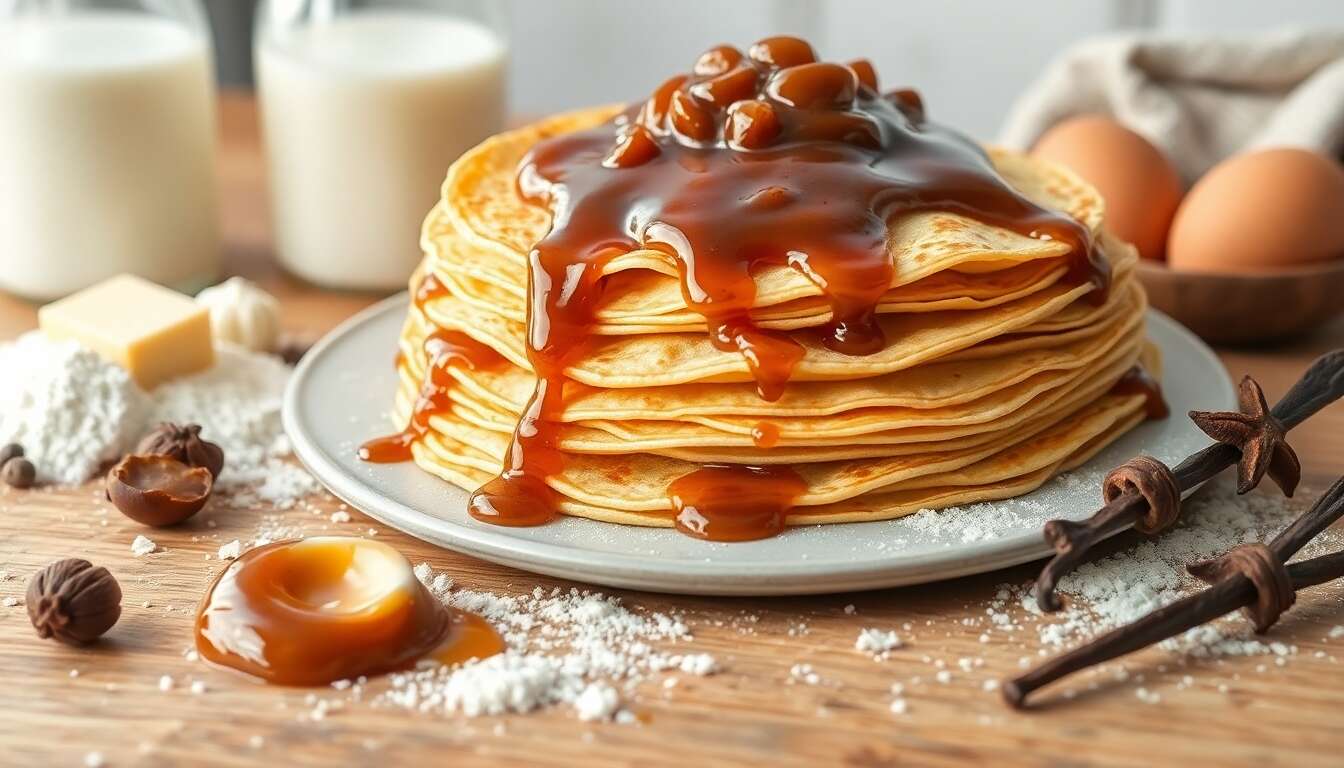 Crêpes à la confiture de marrons : une recette gourmande
