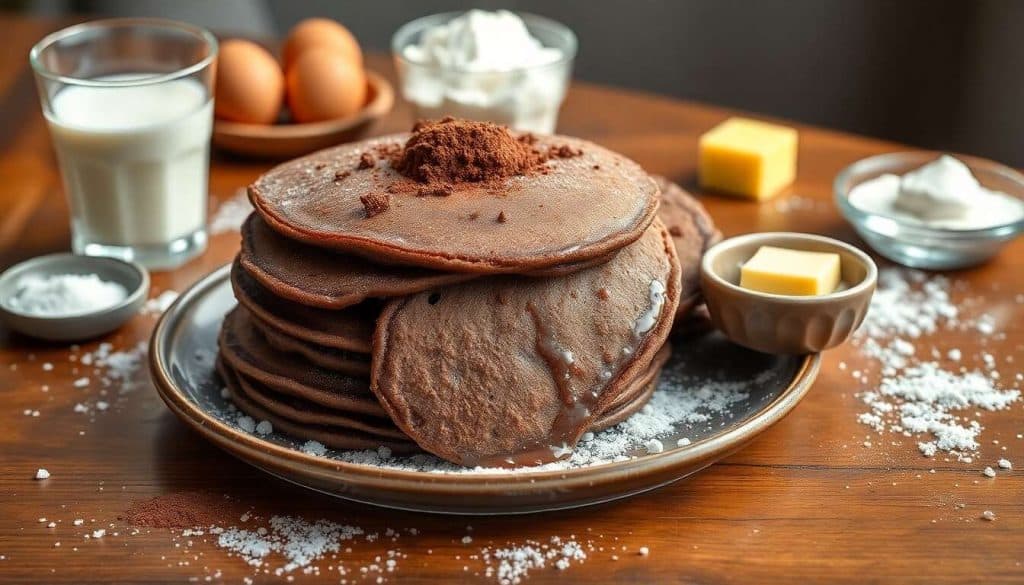 Délicieuses crêpes au cacao : la recette facile