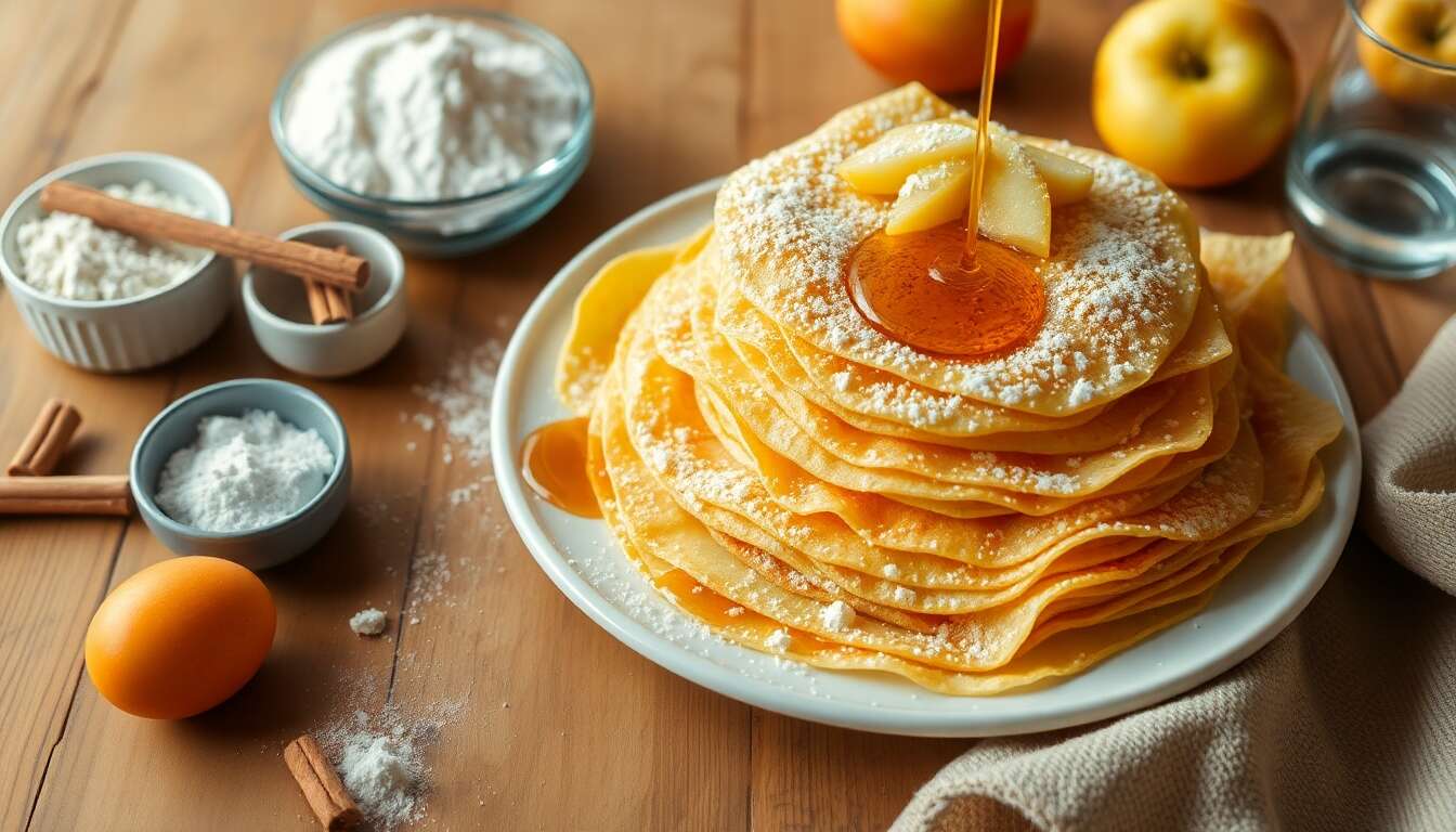 Crêpes aux pommes râpées : une délicieuse recette à découvrir