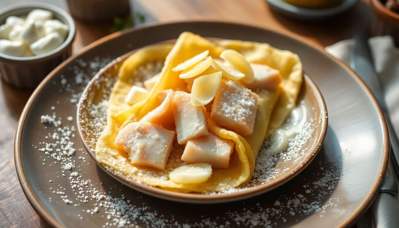 Crêpes au haddock express : recette rapide et savoureuse