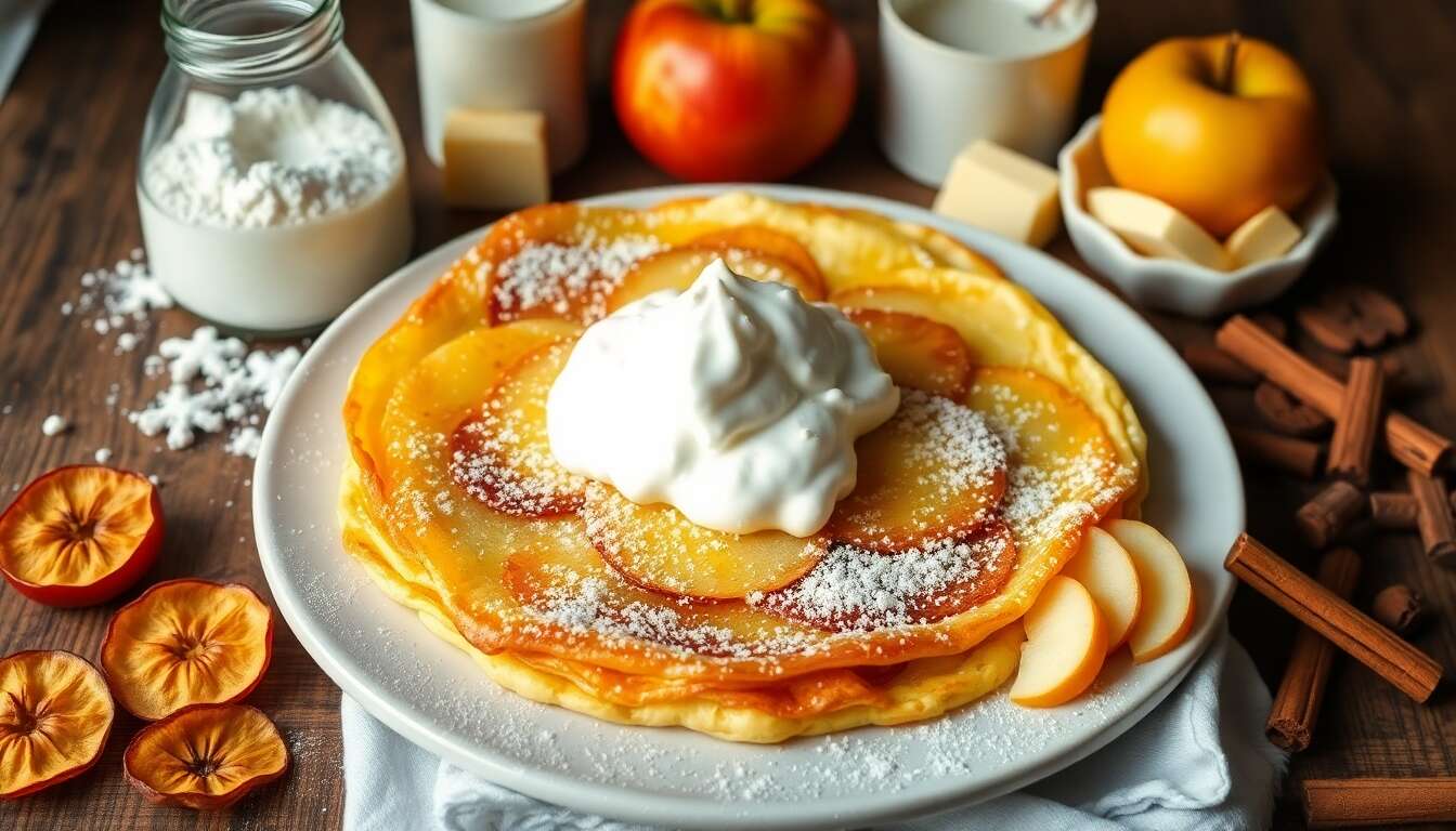 Crêpe Tatin aux Pommes : recette Gourmande à Ma Façon