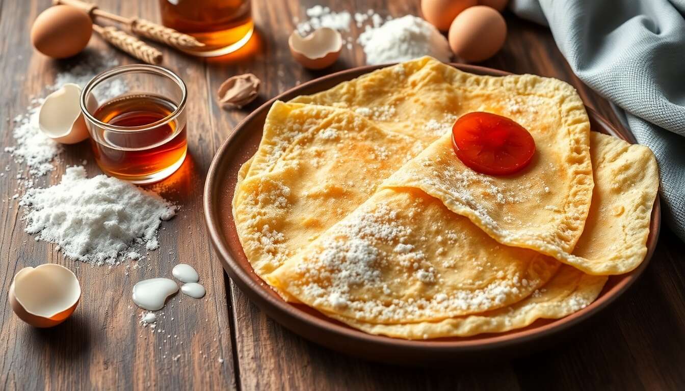 Crêpes au rhum : une recette délicieuse et parfumée