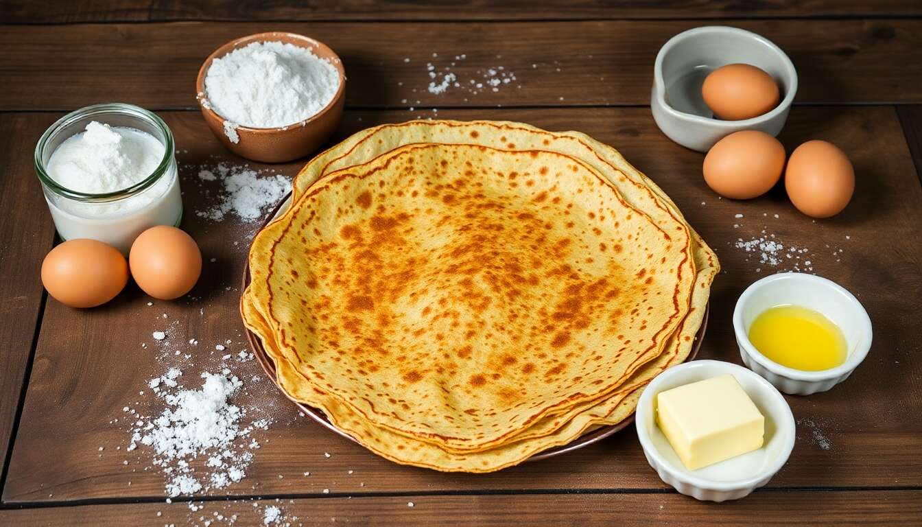 Crêpes paysannes : recette authentique et savoureuse
